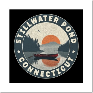 Stillwater Pond Connecticut Sunset Posters and Art